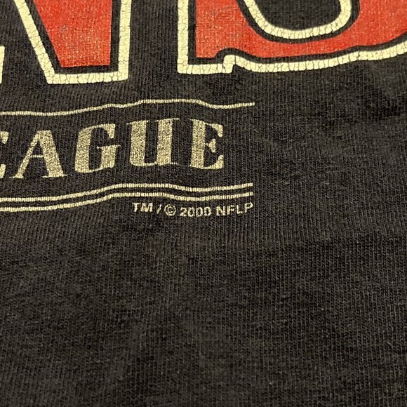 VTG 2000 Lee Sport Tennessee Titans Graphic Shirt LARGE Navy Blue Football NFL - Picture 3 of 11